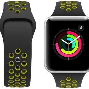 NEW[BAND] BK-volt Sport Silicone For Apple Watch Series 1-10